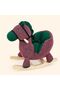 Rocking, Riding and Jumping Plush Horse Figure Toy (100% Solid Balance Toy) - 4
