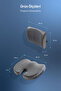 Visco Orthopedic Sitting and Lumbar Support Cushion Set, Back Pillow and Coccyx Cushion - 2