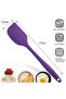 Silicone Spatula Set of 4 Large Size Fireproof Non-Stick Anti-Scratch Turquoise-red-fuchsia-orange 27cm - 5