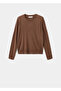 Thin knitwear round neck sweater - 3