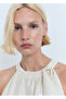 Knot Detailed Halter Neck Blouse - 6