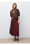 Large pleated midi skirt - 2