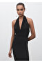 Backless Draped Dress