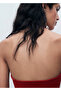 Combination Mesh Halter Dress - 6