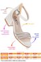 Nobe Daily Girl's 4 cm Heeled Sandals Shoes - 2