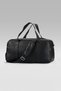 Black Faux Leather Unisex Large Volume Premium Travel & Fitness & Sports Bag - 00125 - 2