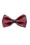 Men's Burgundy Jacquard Ceromonia Boxed Bow Tie