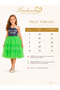 Neon Girls' Evening Dress 6-10 Years Old - 8