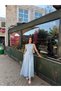 Sleeveless Long Belted Dress Polyviscon - 6