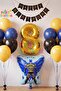 Batman 8 Year Old Balloon Set Batman Concept Birthday Balloon Set