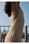 Halter Neck Crepe Dress - 6