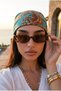 Geranyum Leopard Nude Ultra Light Women's Sunglasses with Uv400 Protection - 4