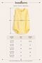 Flameli Muslin 100% Cotton Baby and Children's Bodysuit (Yellow) - 5