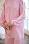 Women's Double Tracksuit Set Pink - 5
