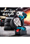 مثقاب لاسلكي بسرعة 2000 دورة/دقيقة مع بطاريتين 21 فولت | تردد نبضي 1660 دورة/دقيقة | 12.8 مم - 2