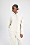 Defactofit Oversize Wide Fit Premium Hooded Kangaroo Pocket Sportsman Sweatshirt B5206Ax24Au - 6