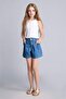 100% Cotton Pocket Jean Shorts for Girls H9022A826Sm