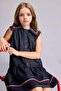 100% Cotton Denim Navy Blue Dress for Girls H6597A826Sm