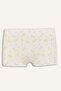 Floral Lace Detailed Combed Cotton Boxer H6474Ax26Sp - 6