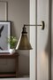 Cole Antique Articulated Decorative Wall Sconce Lamp Rustic Vintage Indoor Hallway Hotel Decor - 3