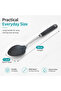 Cooking Spoon Nylon 203C Heat Resistant Soft Grip Dishwasher Safe Non Stick Friendly Kitchen Spoon - 2