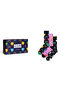 مجموعة جوارب Happy Socks النسائية متعددة الألوان من القطن بنقشة القطط مكونة من 3 قطع XMJA08-0150