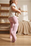 Baby Girl Glitter Pantyhose Pink - 2
