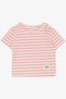 Girls' T-shirt with Shoulder Detail, Belt, Sizes 9-14 Years, Pink - 5