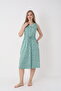 Women's Plus Size Cotton Modal Fabric Dress 8173 - 4