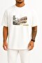 Oversize Verona Italy Unisex T-Shirt with Chest and Back Design