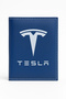 Tesla Logo Leather License Case – Stylish Car Document Holder & Id Card Holder