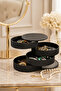 Amber Gem And Jewelry Storage Box Organizer