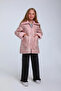 8-14 Years Old Luxe Aurora Girl's Coat-Pink - 2