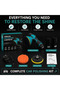 Cordless Car Polisher & Buffer Kit ,Dual 12 V 1500 mAh, Variable Speed, Portable 10200300 - 4