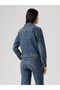 Women's Trucker Blue Denim Jacket - 29945-0250 - 8