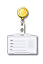 Shiny Gold Color Yoyo Card Holder Name Badge Holder - 2