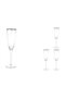 4-Pack Elysia Champagne Glasses 235ml