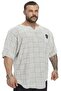 Oversize Rag Top Knit Textured Cotton Wide Cut T-Shirt Big Sam 3361 - 7