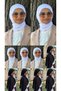 10 Flamlı Shawl Cotton