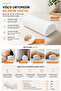 Visco Orthopedic Cylinder Pillow - Multi-Purpose Neck, Waist, and Knee Support Pillow - 3