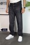 Men's Baggy Pants Wide Leg Gray Wash Baggy Jeans
