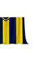 Yellow Navy Blue Double Winged Children's Room Background Curtain - 2