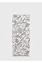 Patterned long skirt with slits - 3