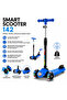 Blue Smart Scooter