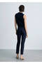 Cropped skinny pants - 4