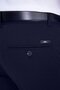Comfort Fit Comfortable Fit Side Pocket Cotton Textured Navy Blue Trousers P 1219 - 5