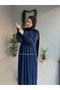 Ahsen Ferace with Zipper Along the Length - 6