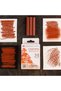 Ladoga Chalk Drawing Chalk 3 Pieces Dark Sanguine 2721422310 - 4