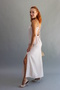 Low-cut Muslin Dress - 3