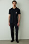 Men's Black Car Pants Pajama Set
